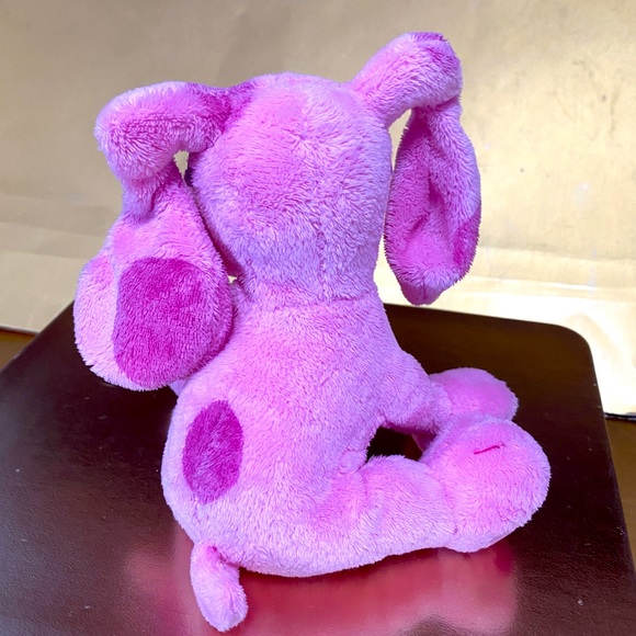 Ty BEANIE BABIES BLUES CLUES MAGENTA THE DOG (NICK JR.) WITH ORIGINAL TUSH TAG - Picture 8 of 10